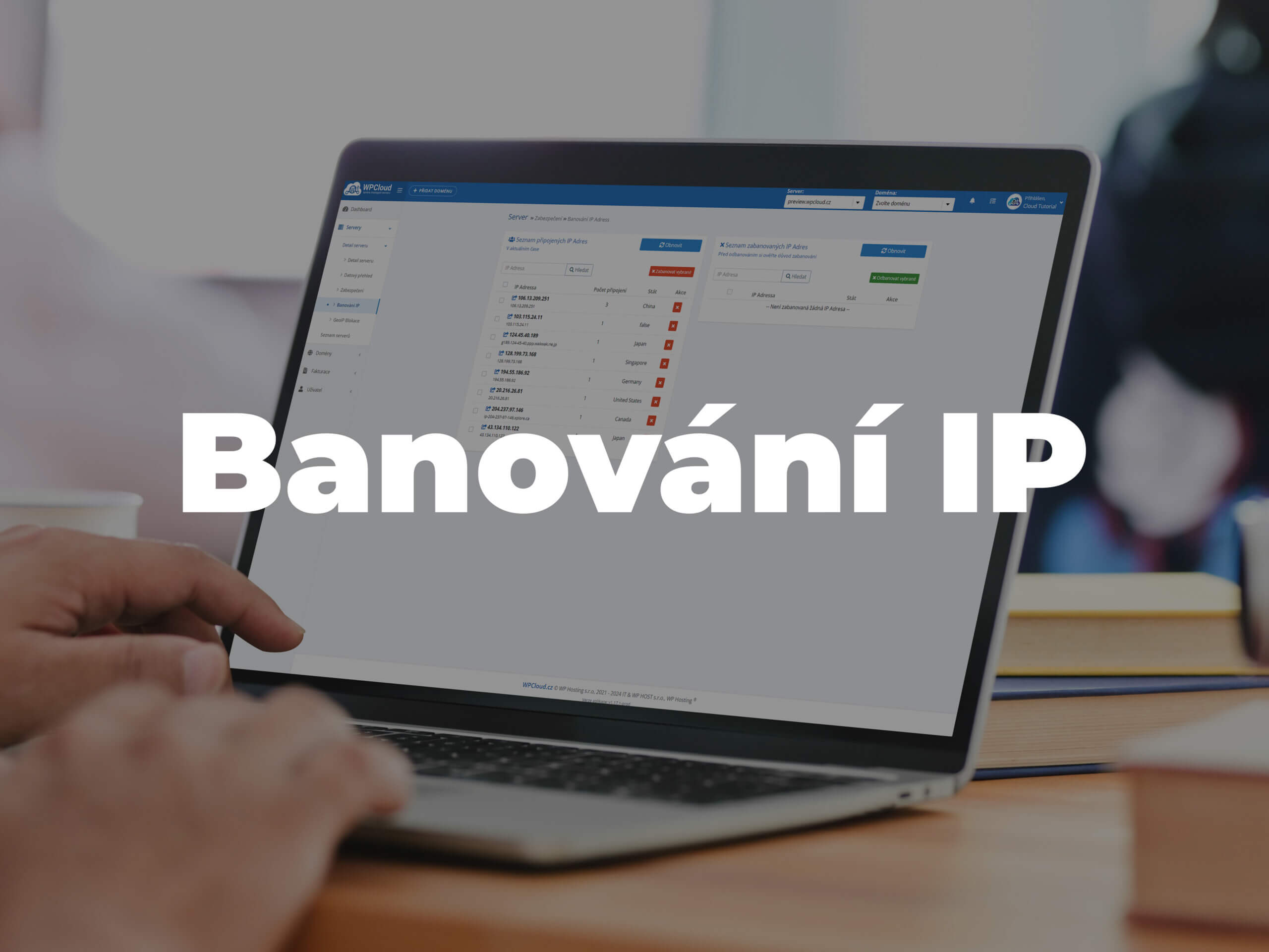 Banování IP Adres